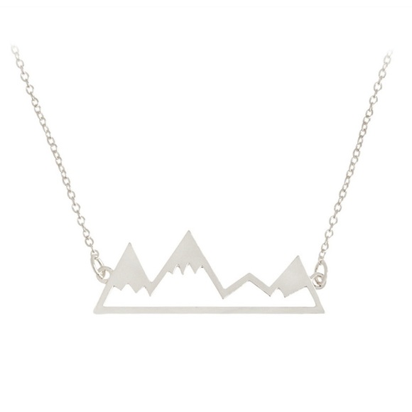 Snow Mountain Necklace Silver NWT - Picture 2 of 3